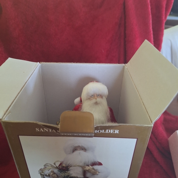 SANTA CLAUSE STOCKING HOLDER .by Each separately - Picture 14 of 16